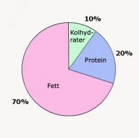 lchf fördelning fett protein kolhydrater